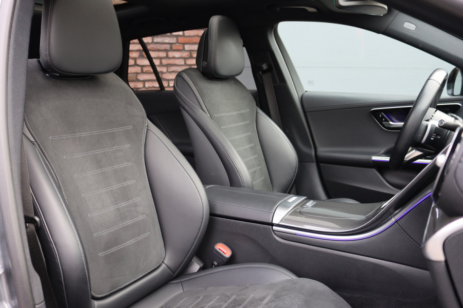 Mercedes-Benz C-Klasse Estate 300 e AMG Line Premium+ | Distronic+ | Panoramadak | Trekhaak | Memory | HUD | Digital Light | Verwarmd Stuurwiel | Advanced Sound System | Keyless Go | Surround Camera |