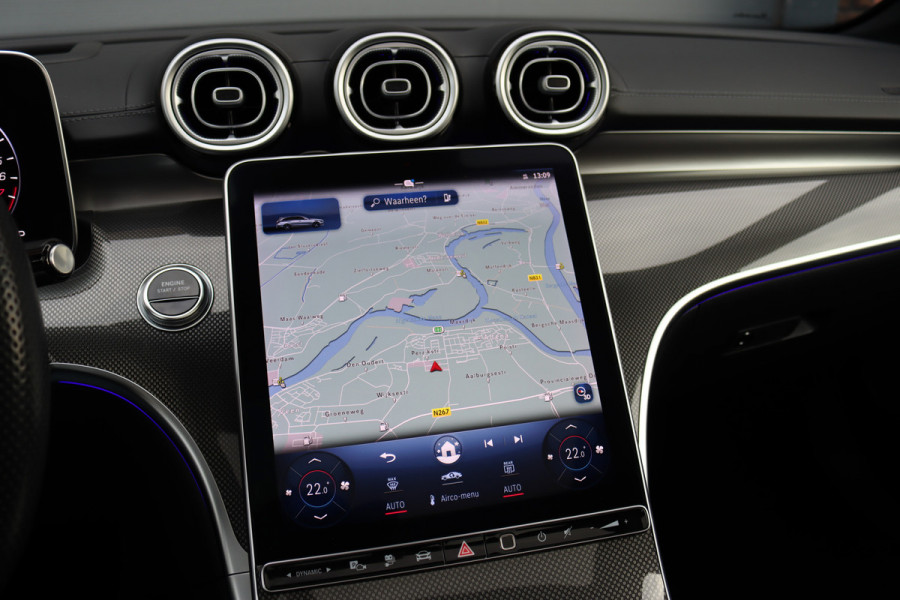 Mercedes-Benz C-Klasse Estate 300 e AMG Line Premium+ | Distronic+ | Panoramadak | Trekhaak | Memory | HUD | Digital Light | Verwarmd Stuurwiel | Advanced Sound System | Keyless Go | Surround Camera |