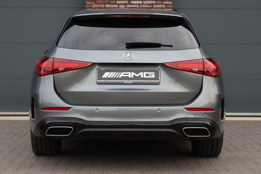 Mercedes-Benz C-Klasse Estate 300 e AMG Line Premium+ | Distronic+ | Panoramadak | Trekhaak | Memory | HUD | Digital Light | Verwarmd Stuurwiel | Advanced Sound System | Keyless Go | Surround Camera |