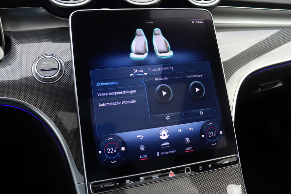 Mercedes-Benz C-Klasse Estate 300 e AMG Line Premium+ | Distronic+ | Panoramadak | Trekhaak | Memory | HUD | Digital Light | Verwarmd Stuurwiel | Advanced Sound System | Keyless Go | Surround Camera |