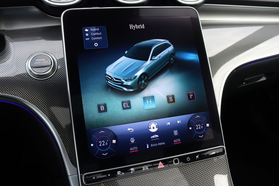 Mercedes-Benz C-Klasse Estate 300 e AMG Line Premium+ | Distronic+ | Panoramadak | Trekhaak | Memory | HUD | Digital Light | Verwarmd Stuurwiel | Advanced Sound System | Keyless Go | Surround Camera |