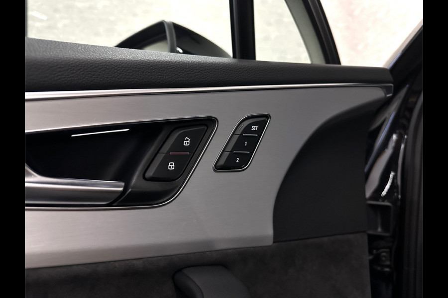 Audi Q7 55 TFSI e S-Line | Panorama | Leder | Luchtvering | LED-Matrix | Keyless-Go | 22 inch | Memory | Stoelverwarming V+A | Camera | Virtual-Cockpit | 3-Zone Clima | Draadloos Laden | Standkachel | Getint Glas |