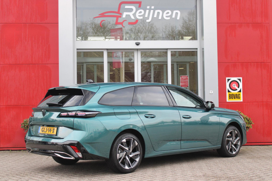 Peugeot 308 SW 1.2 MILD Hybrid 145PK e-DCS6 ALLURE | KEYLESS ENTRY/START | DRAADLOZE APPLE CARPLAY/ANDROID AUTO | NAVIGATIE | CLIMATE CONTROL | LICHTMETALEN VELGEN 17" | LED KOPLAMPEN | 360° CAMERA | ADAPTIVE CRUISE CONTROL | DODEHOEK DETCTIE | DRAADLOZE TELEFOONLADER |
