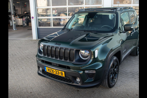 Jeep Renegade 4xe 240 Plug-in Hybrid Electric The North Star | Schuif/Kanteldak | Winter Pack | Techno Green