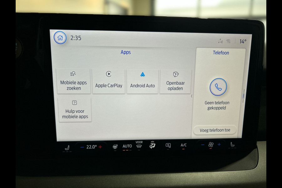 Ford E-Transit Courier Trend 54 kWh Zijschuifdeur, Apple carplay, airco