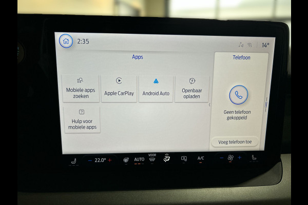 Ford E-Transit Courier Trend 54 kWh Zijschuifdeur, Apple carplay, airco