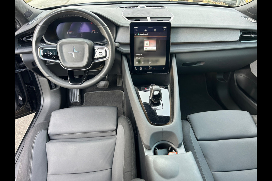 Polestar 2 Long Range Dual Motor Launch Edition 78kWh 91% SOH Trekhaak 1e Eig NL-Auto Rijklaarprijs!