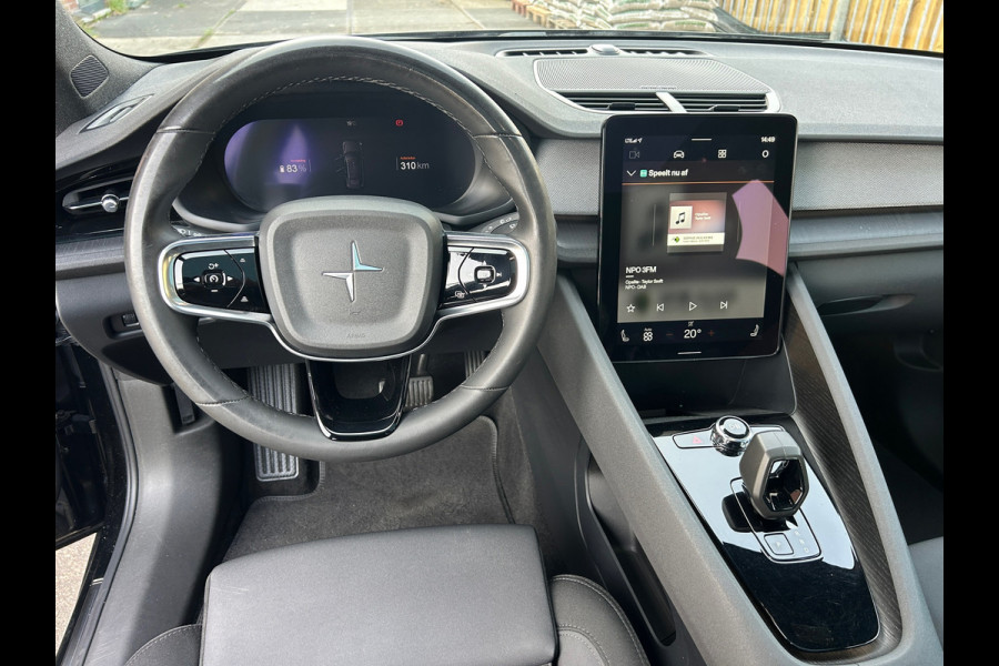 Polestar 2 Long Range Dual Motor Launch Edition 78kWh 91% SOH Trekhaak 1e Eig NL-Auto Rijklaarprijs!