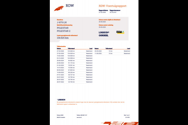 Polestar 2 Long Range Dual Motor Launch Edition 78kWh 91% SOH Trekhaak 1e Eig NL-Auto Rijklaarprijs!