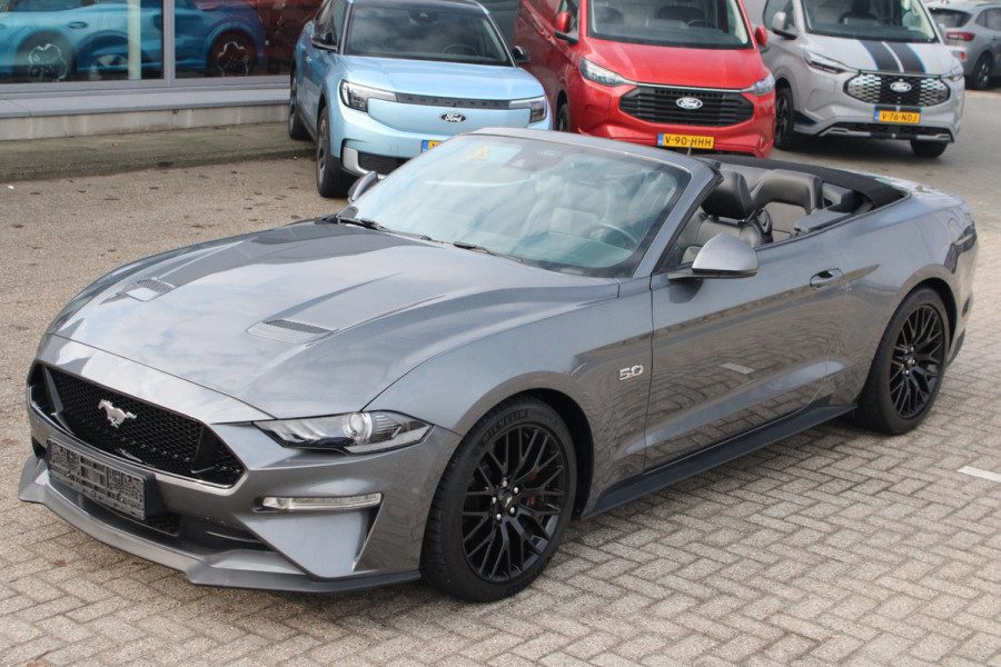 Ford Mustang Convertible 5.0 V8 GT 450pk | EU versie | Voorstoelen verwarmd en geventileerd | Bang&Olufsen | Achteruitrijcamera | Adaptive cruise control