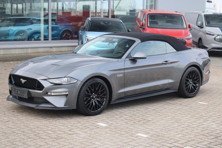 Ford Mustang Convertible 5.0 V8 GT 450pk | EU versie | Voorstoelen verwarmd en geventileerd | Bang&Olufsen | Achteruitrijcamera | Adaptive cruise control