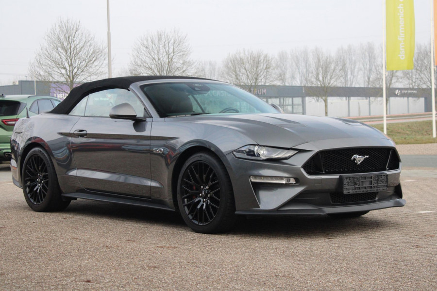 Ford Mustang Convertible 5.0 V8 GT 450pk | EU versie | Voorstoelen verwarmd en geventileerd | Bang&Olufsen | Achteruitrijcamera | Adaptive cruise control
