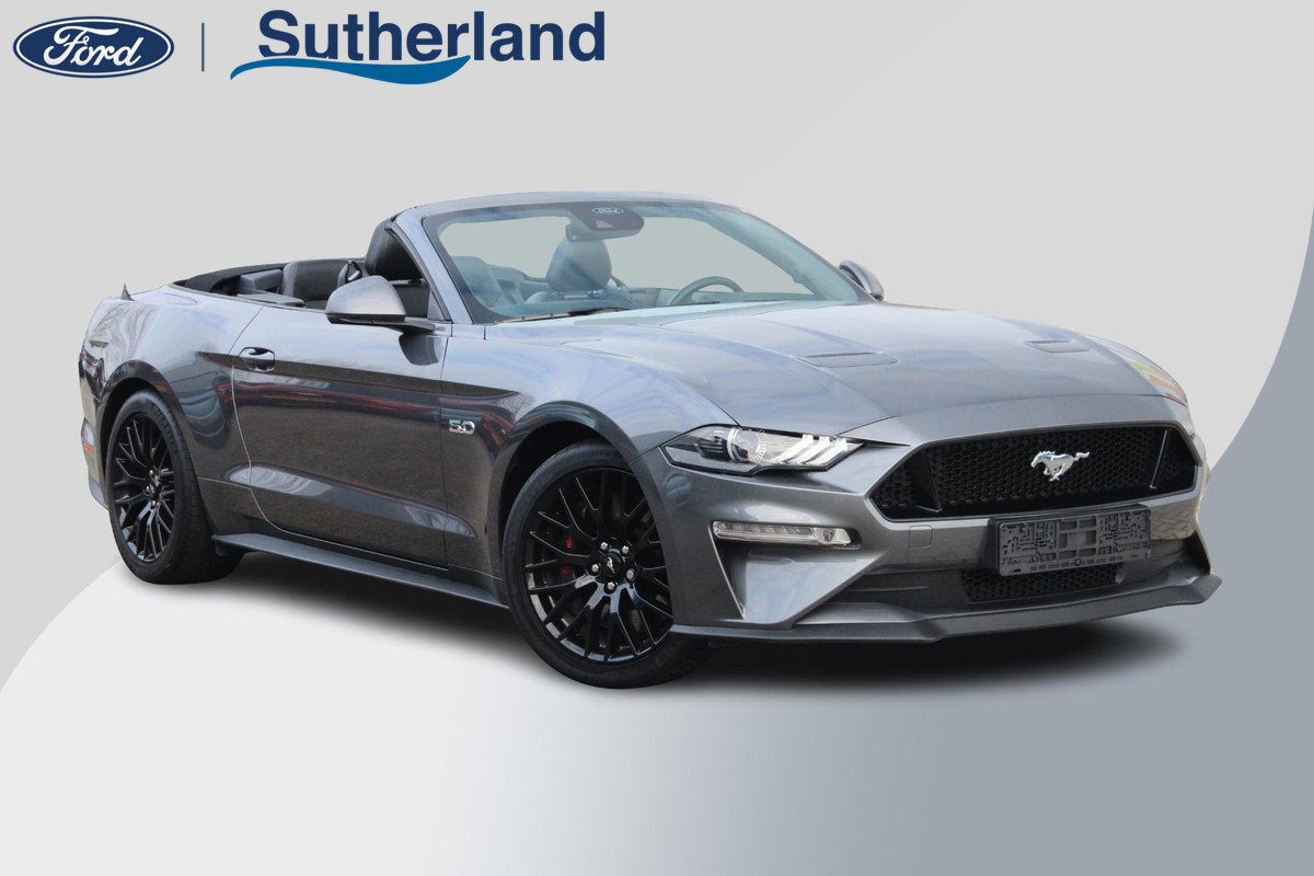 Ford Mustang Convertible 5.0 V8 GT 450pk | EU versie | Voorstoelen verwarmd en geventileerd | Bang&Olufsen | Achteruitrijcamera | Adaptive cruise control
