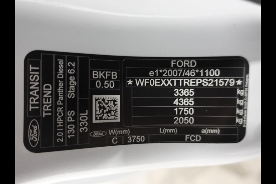Ford Transit 330 2.0 TDCI L3H2 Trend Automaat Airco Trekhaak Cruise Control