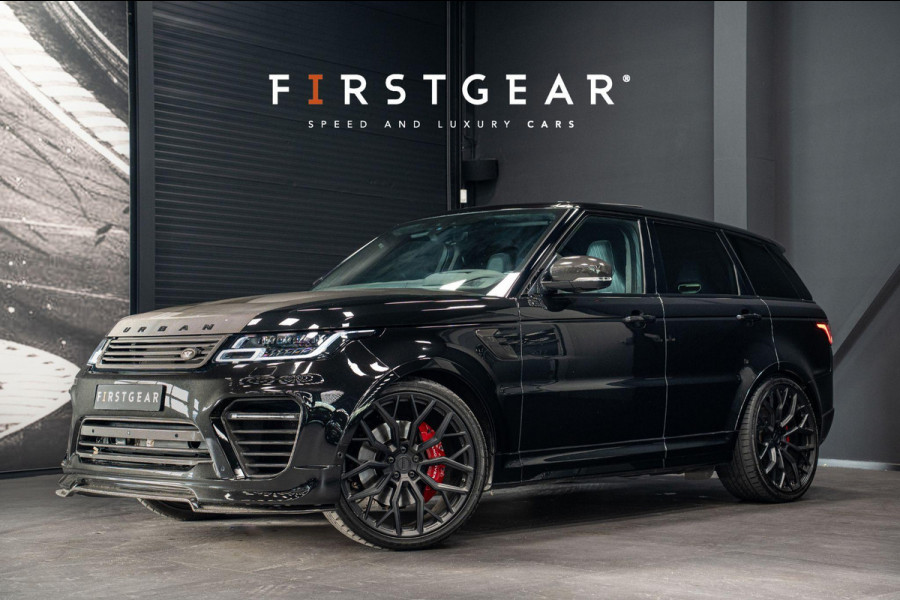 Land Rover Range Rover Sport 5.0 V8 SC SVR *URBAN / Meridian / Sport-uitlaat / Panorama / Carbon / Keyless*