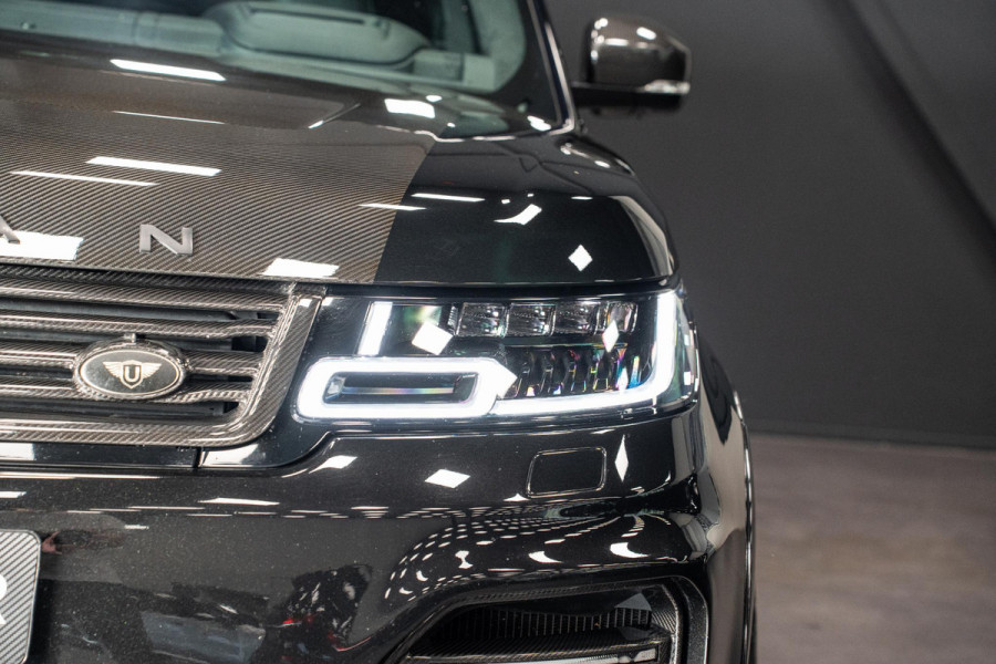 Land Rover Range Rover Sport 5.0 V8 SC SVR *URBAN / Meridian / Sport-uitlaat / Panorama / Carbon / Keyless*