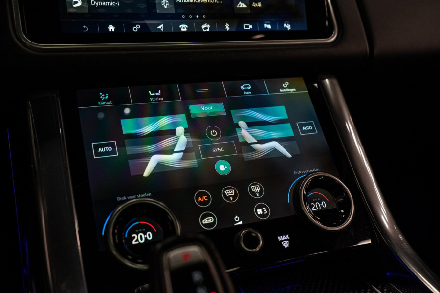 Land Rover Range Rover Sport 5.0 V8 SC SVR *URBAN / Meridian / Sport-uitlaat / Panorama / Carbon / Keyless*