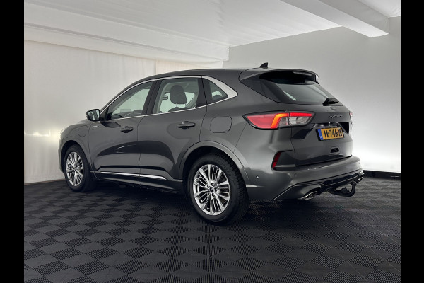 Ford Kuga 2.5 PHEV Vignale (Plug-In) (INCL-BTW) Aut. *HEAD-UP | LEATHER | DIGI-COCKPIT | FULL-LED | KEYLESS | DAB | CARPLAY | NAVI-FULLMAP | MEMORY-PACK | HEATED-COMFORTSEATS | PRIVACYGLASS | TOWBAR | 18''ALU*