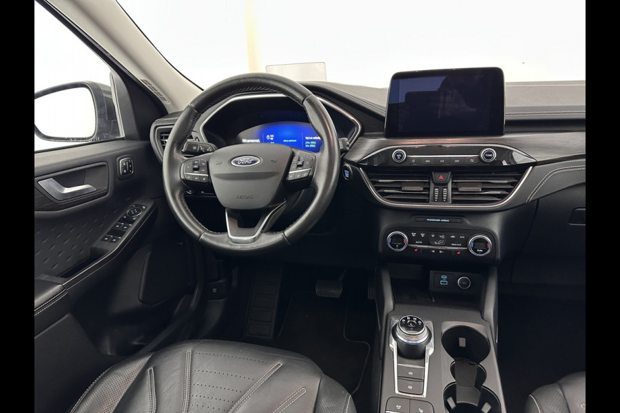 Ford Kuga 2.5 PHEV Vignale (Plug-In) (INCL-BTW) Aut. *HEAD-UP | LEATHER | DIGI-COCKPIT | FULL-LED | KEYLESS | DAB | CARPLAY | NAVI-FULLMAP | MEMORY-PACK | HEATED-COMFORTSEATS | PRIVACYGLASS | TOWBAR | 18''ALU*