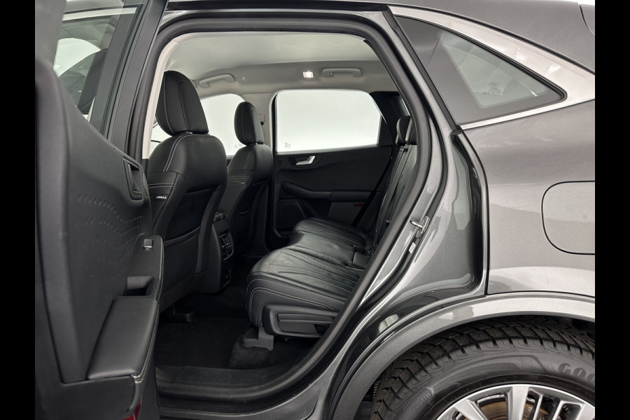 Ford Kuga 2.5 PHEV Vignale (Plug-In) (INCL-BTW) Aut. *HEAD-UP | LEATHER | DIGI-COCKPIT | FULL-LED | KEYLESS | DAB | CARPLAY | NAVI-FULLMAP | MEMORY-PACK | HEATED-COMFORTSEATS | PRIVACYGLASS | TOWBAR | 18''ALU*