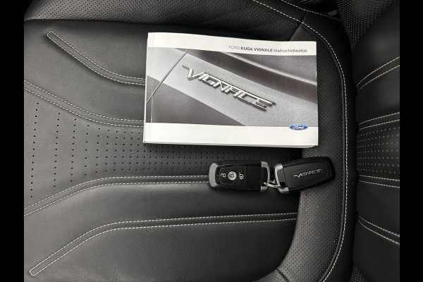 Ford Kuga 2.5 PHEV Vignale (Plug-In) (INCL-BTW) Aut. *HEAD-UP | LEATHER | DIGI-COCKPIT | FULL-LED | KEYLESS | DAB | CARPLAY | NAVI-FULLMAP | MEMORY-PACK | HEATED-COMFORTSEATS | PRIVACYGLASS | TOWBAR | 18''ALU*