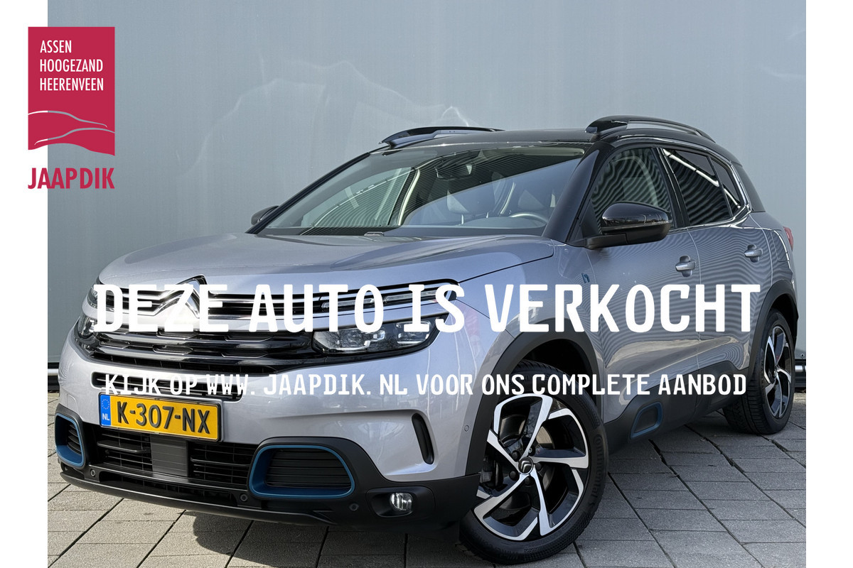 Citroën C5 Aircross BWJ 2021 | 1.6 Plug-in Hybrid 225PK Business Plus | TREKHAAK | PANO DAK | CAMERA A | STOELVERW | CLIMA | NAVI | CARPLAY | PRIVACY GLASS |