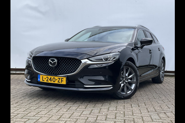 Mazda 6 Sportbreak 2.0 SkyActiv-G 165 Trekhaak Stoel/Stuurverw HUD Adap.Cruise 360Cam Dealer-OH!