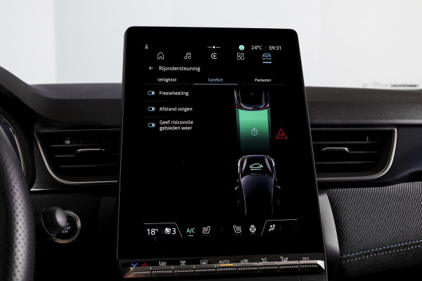 Renault Captur 1.3 mild hybrid 160 esprit Alpine - Automaat | S/K-Panodak | Dig. Cockpit | Adapt. Cruise | Stoel-+Stuurverw. | PDC | Camera | NAV + App. Connect | ECC | LM 19" | 4260