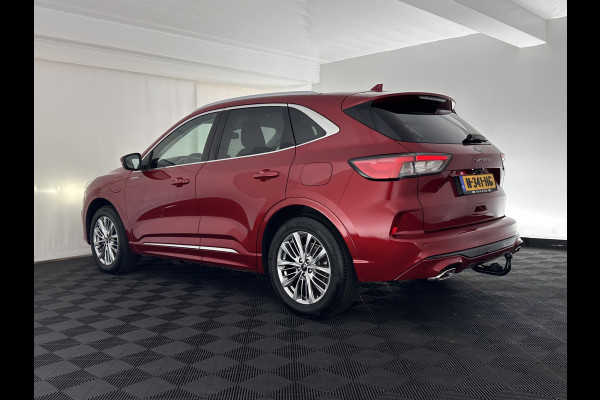 Ford Kuga 2.5 PHEV Vignale (Plug-In) (INCL-BTW) Aut. *LEATHER | DIGI-COCKPIT | FULL-LED | KEYLESS | CAMERA | DAB | CARPLAY | NAVI-FULLMAP | MEMORY-PACK | HEATED-COMFORTSEATS | PRIVACYGLASS | TOWBAR | LANE-ASSIST | 18''ALU*