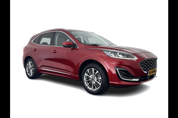 Ford Kuga 2.5 PHEV Vignale (Plug-In) (INCL-BTW) Aut. *LEATHER | DIGI-COCKPIT | FULL-LED | KEYLESS | CAMERA | DAB | CARPLAY | NAVI-FULLMAP | MEMORY-PACK | HEATED-COMFORTSEATS | PRIVACYGLASS | TOWBAR | LANE-ASSIST | 18''ALU*