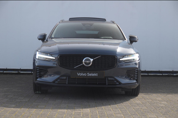 Volvo V60 T6 350PK Automaat AWD Ultra Dark / Long Range / 360 Camera / Harman Kardon audio / Head-up display / Panorama dak / Apple carplay / Android auto /