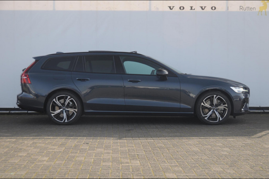 Volvo V60 T6 350PK Automaat AWD Ultra Dark / Long Range / 360 Camera / Harman Kardon audio / Head-up display / Panorama dak / Apple carplay / Android auto /