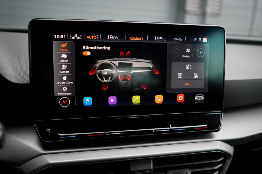 Seat Leon Sportstourer 1.5 eTSI FR / Aut / Clima / Carplay / Stoel&stuurverwarming / Incl BTW