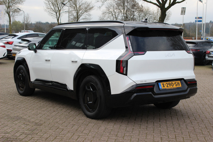 Kia EV9 Launch Edition 99.8 kWh / SoH 98,8% / 360Camera / Head-up / Leder / Keyless / Sfeerverlichting / 19'' / Warmtepomp / Stoelventilatie+Verwarming 4x / Dodehoek / Stoelverwarming / Dodehoek / DAB / ACC