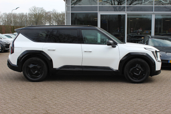 Kia EV9 Launch Edition 99.8 kWh / SoH 98,8% / 360Camera / Head-up / Leder / Keyless / Sfeerverlichting / 19'' / Warmtepomp / Stoelventilatie+Verwarming 4x / Dodehoek / Stoelverwarming / Dodehoek / DAB / ACC