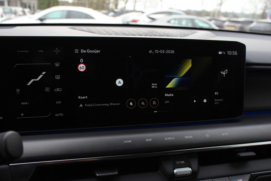 Kia EV9 Launch Edition 99.8 kWh / SoH 98,8% / 360Camera / Head-up / Leder / Keyless / Sfeerverlichting / 19'' / Warmtepomp / Stoelventilatie+Verwarming 4x / Dodehoek / Stoelverwarming / Dodehoek / DAB / ACC