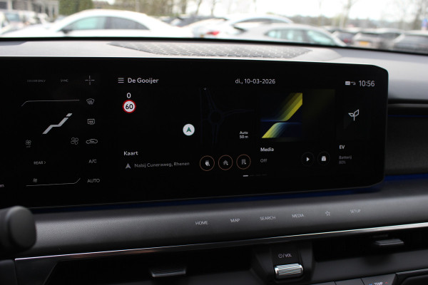 Kia EV9 Launch Edition 99.8 kWh / SoH 98,8% / 360Camera / Head-up / Leder / Keyless / Sfeerverlichting / 19'' / Warmtepomp / Stoelventilatie+Verwarming 4x / Dodehoek / Stoelverwarming / Dodehoek / DAB / ACC