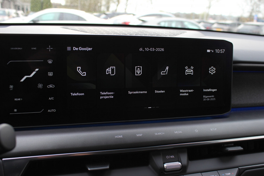 Kia EV9 Launch Edition 99.8 kWh / SoH 98,8% / 360Camera / Head-up / Leder / Keyless / Sfeerverlichting / 19'' / Warmtepomp / Stoelventilatie+Verwarming 4x / Dodehoek / Stoelverwarming / Dodehoek / DAB / ACC