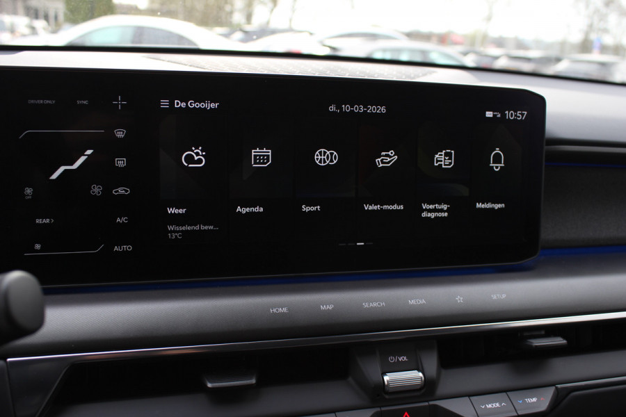 Kia EV9 Launch Edition 99.8 kWh / SoH 98,8% / 360Camera / Head-up / Leder / Keyless / Sfeerverlichting / 19'' / Warmtepomp / Stoelventilatie+Verwarming 4x / Dodehoek / Stoelverwarming / Dodehoek / DAB / ACC