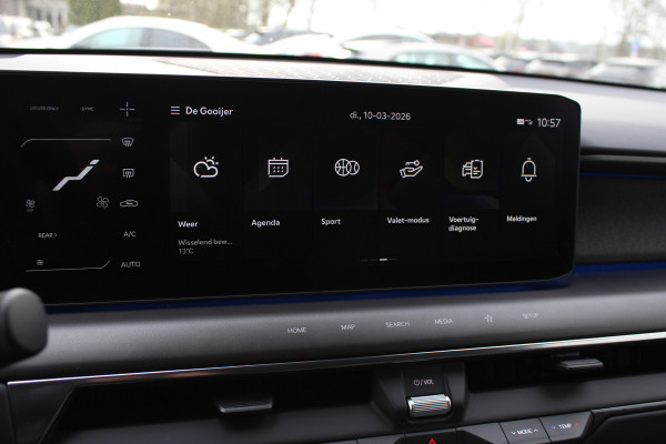 Kia EV9 Launch Edition 99.8 kWh / SoH 98,8% / 360Camera / Head-up / Leder / Keyless / Sfeerverlichting / 19'' / Warmtepomp / Stoelventilatie+Verwarming 4x / Dodehoek / Stoelverwarming / Dodehoek / DAB / ACC