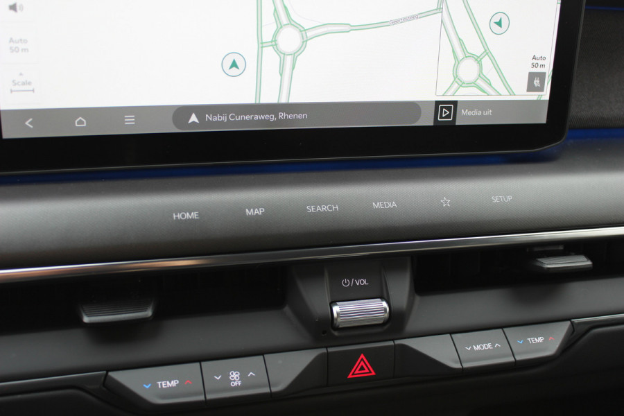 Kia EV9 Launch Edition 99.8 kWh / SoH 98,8% / 360Camera / Head-up / Leder / Keyless / Sfeerverlichting / 19'' / Warmtepomp / Stoelventilatie+Verwarming 4x / Dodehoek / Stoelverwarming / Dodehoek / DAB / ACC