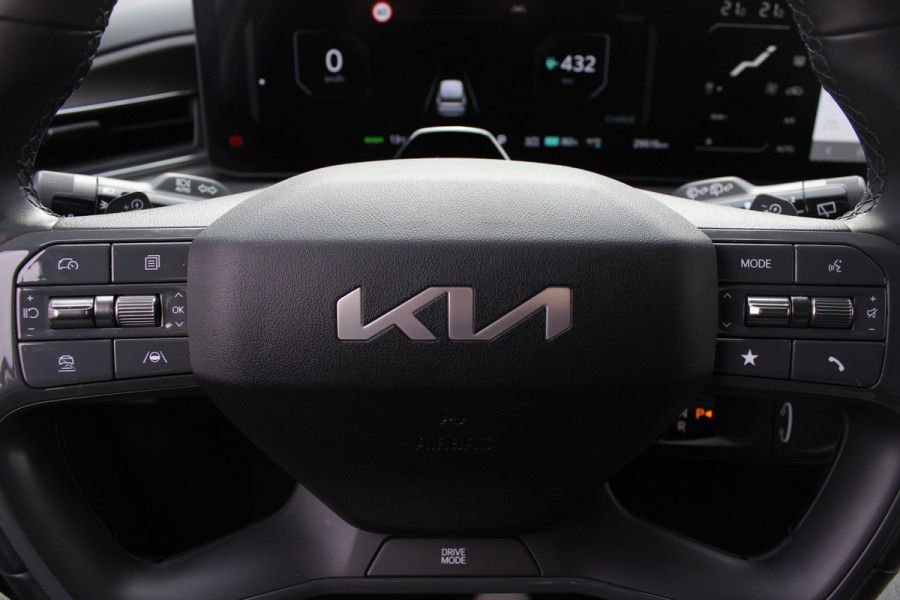 Kia EV9 Launch Edition 99.8 kWh / SoH 98,8% / 360Camera / Head-up / Leder / Keyless / Sfeerverlichting / 19'' / Warmtepomp / Stoelventilatie+Verwarming 4x / Dodehoek / Stoelverwarming / Dodehoek / DAB / ACC