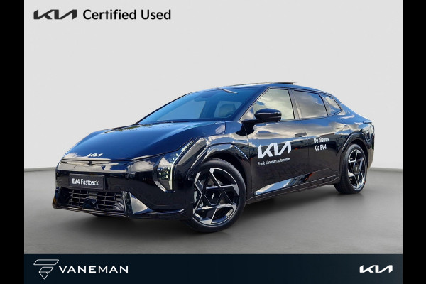 Kia EV4 Fastback GT-PlusLine 81.4 kWh | Dodehoekcamera | Stoelventilatie | Pano | 360 Camera | HUD |