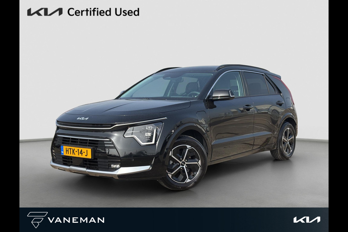 Kia Niro 1.6 GDi PHEV DynamicPlusLine Automaat | Leder | Stoel- en Stuurverwarming | Adapt. Cruise | Schuif/Kanteldak | Elektr. Achterklep |