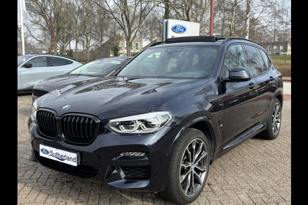 BMW X3 xDrive30e M Sport | Plug-in Hybride | PHEV | Volle uitrusting | 20 inch |  Panoramadak | Trekhaak | Harman/kardon | 360 graden camera | Leder Vernasca Schwarz | Elektrische stoelen met memory functie | M pakket | Sportstoelen | Stoelverwarming| Adaptive Led | Head Up Display | Keyless entry | Elektrische achterklep | Adaptive cruise control | Dodehoeksensoren | Digitaal instrumentenpaneel SCI |