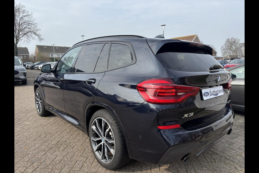 BMW X3 xDrive30e M Sport | Plug-in Hybride | PHEV | Volle uitrusting | 20 inch |  Panoramadak | Trekhaak | Harman/kardon | 360 graden camera | Leder Vernasca Schwarz | Elektrische stoelen met memory functie | M pakket | Sportstoelen | Stoelverwarming| Adaptive Led | Head Up Display | Keyless entry | Elektrische achterklep | Adaptive cruise control | Dodehoeksensoren | Digitaal instrumentenpaneel SCI |