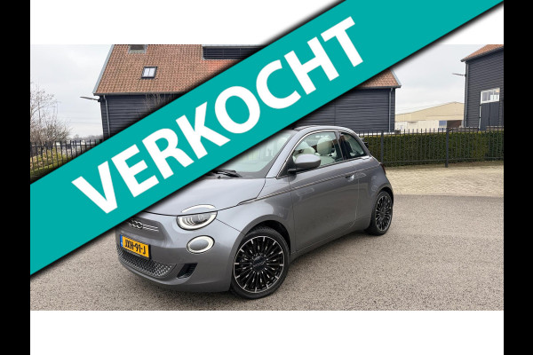 Fiat 500 Cabrio La Prima 42 kW CAMERA CARPLAY LEER NAVI LED-XENON