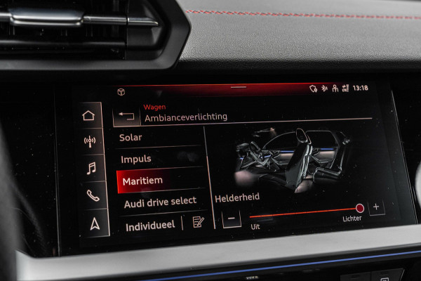 Audi A3 Sportback 45 TFSI e S Edition Competition 245 PK Matrix LED Adaptive RS Zetels Keyless B&O 18''