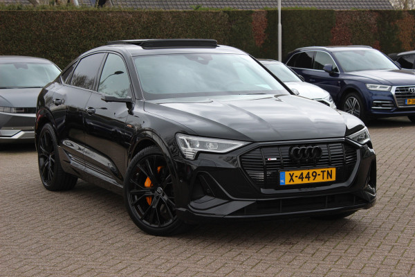 Audi e-tron Sportback 55 quattro edition 95 kWh / SoH 94,8% / Full option! / Panoramadak / Camera / Head-up / RS Seats / 21'' / Luchtvering / Matrix LED / B&O / ACC / Stoelverwarming