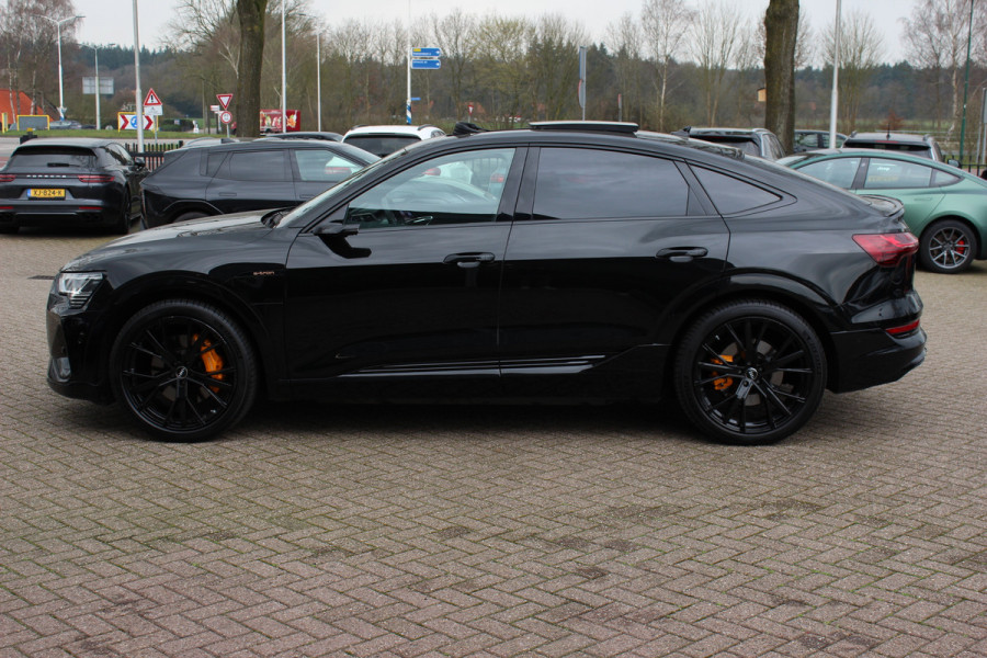 Audi e-tron Sportback 55 quattro edition 95 kWh / SoH 94,8% / Full option! / Panoramadak / Camera / Head-up / RS Seats / 21'' / Luchtvering / Matrix LED / B&O / ACC / Stoelverwarming
